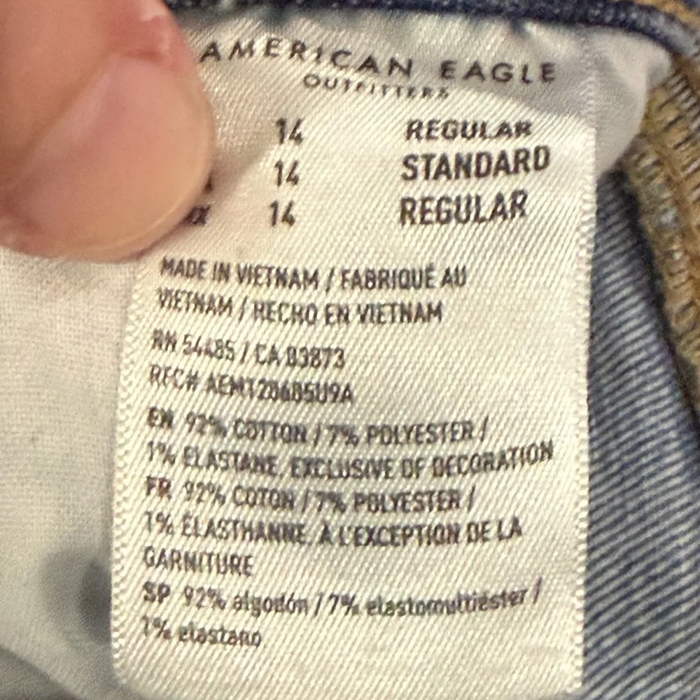 American Eagle Outfitters Blue Denim Flare Jeans